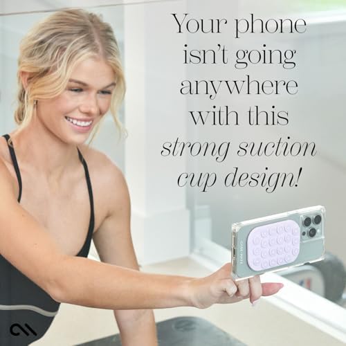 Transform Your Mobile Interaction with the Case-Mate Stick it! Magnetic Suction Cup Phone Mount – Effortless Hands-Free Grip for i Phone 14/15/16 Pro Max Series – Chic Stardust Finish & Superior Mag Safe Integration – Perfect for Content Creators & Seamless On-the-Go Navigation Solutions