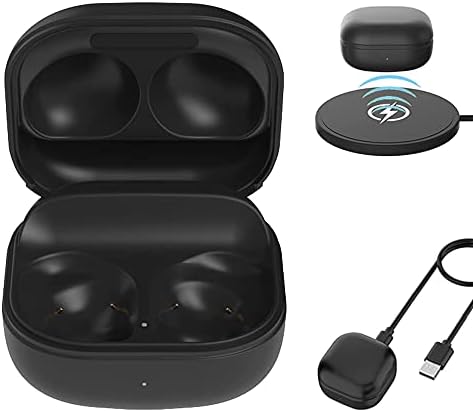 Premium Dual-Function Charging Dock for Samsung Galaxy Buds Pro SM-R190 – Versatile Wireless & Wired Charging Station with Type-C Cable (700 m Ah) – Sleek Black Design for Ultimate Earbud Convenience and Performance