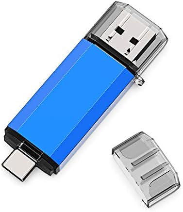 TOPESEL 128 GB Waterproof USB C Flash Drive – Dual USB 3.0 A & Type C Thumb Drive for Seamless Data Transfer on Computer, Mac, Smartphone & Tablet – Compact, Durable OTG Storage Solution for Professionals and Students