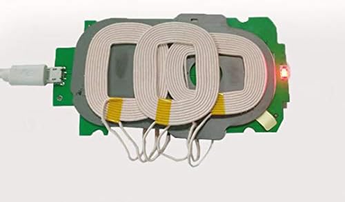 Taidacent High-Efficiency Wireless Charging Module with Three-Coil Technology – DIY QI Transmitter for Rapid 9 V 1.5 A Charging – Elevate Your Charging Solutions with Enhanced Compatibility and Safety Features