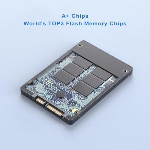 Upgrade Your PC or Laptop with Vansuny 128 GB SATA III SSD – High-Speed 2.5” Internal Solid State Drive with 450 MB/s Read Speed, Advanced 3 D NAND Flash for Enhanced Performance and Reliability