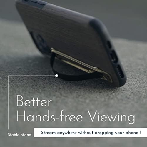 Ultra Slim Sleek Grip Premium: Versatile Swappable Phone Grip & Stand for i Phone and Android – Lightweight Space-Grade Design with Dual Viewing Angles, Quick Installation, and Enhanced Durability – Perfect for On-the-Go Photography and Hands-Free Viewing