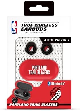SOAR NBA True Wireless Earbuds V.2 – Elevate Your Audio Experience with State-of-the-Art Bluetooth 5.0, Exceptional Sound Quality, and Official NBA Branding for Ultimate Fan Engagement, Designed for Comfort and Hands-Free Convenience