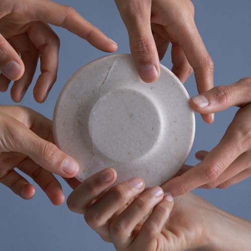 Elevate Your Charging Experience with the Einova Dual Classic Stone – Luxurious Wireless Charging Pad in Genuine Black Marquina Marble, Handcrafted in Italy, Featuring a 6 ft Integrated USB-C Cable for Fast Charging of Smartphones, Wireless Earbuds, and Smartwatches – Unmatched Aesthetics and Broad Compatibility for Qi-Enabled Devices