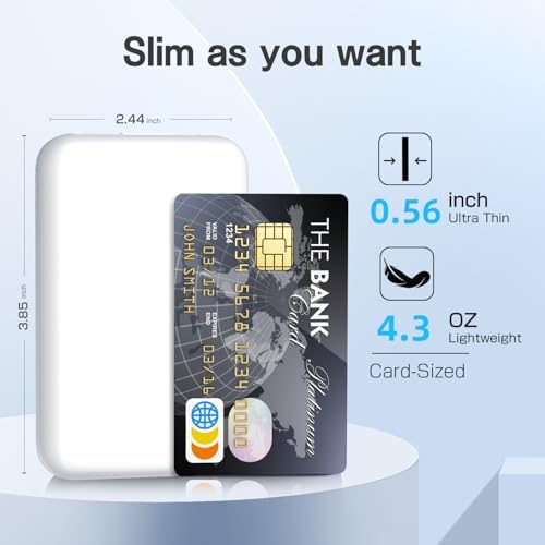 Mag Safe Wireless Power Bank – 5000 m Ah Slim Magnetic Charger for i Phone 16/15/14/13 Series & Samsung – Multi-Device Fast Charging with USB-C & A Ports – Lightweight Travel Essential with Safety Protection – Effortless Gaming & Photography Power Solution