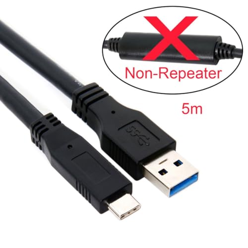 Chenyang 90-Degree Micro USB 3.0 Cable – Type A Male to Micro B Male, 3 M High-Speed Connector for Industrial Cameras & Devices, Enhanced Durability with Mount Panel Screws, Perfect for Tight Spaces and Optimal Cable Management