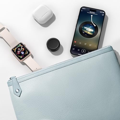 Ruxely Ultra-Portable Magnetic Wireless Fast Charger for Apple Watch – High-Efficiency USB-C Charging Adapter Compatible with i Watch Series 10, 9, 8, 7, 6, Ultra 2 & SE – Compact Design for Effortless Mobility and Quick Power Solutions