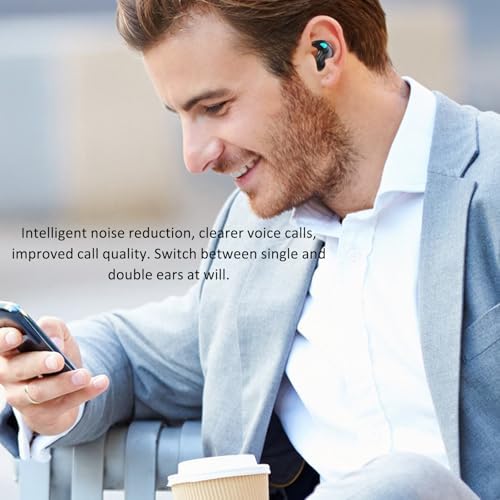 Innovative Bone Conduction Sleep Bluetooth Earbuds – Wireless Noise Cancelling Headphones with Ergonomic Comfort and LED Charging Case – Advanced Bluetooth 5.3 for Enhanced Connectivity, Safe Listening, and Ultimate Relaxation – Ideal for Fitness Lovers and Leisure Seekers