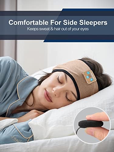 Ultimate Bluetooth Sleep Headphones Headband for Side Sleepers – Premium Wireless Music Mask with HD Sound for Travelers, Yogis, and Meditation Lovers – Unleash Effortless Comfort and Serenity with Cutting-Edge Connectivity and Relaxing Audio Experience