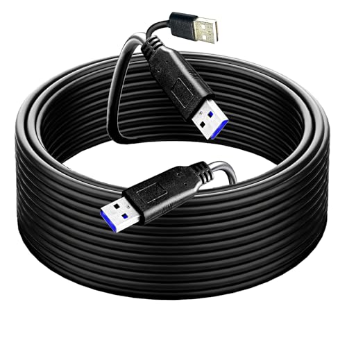 YOTETION 25 FT USB 3.0 A to C Cable – Ultra-Fast 5 Gbps Data Transfer & Universal Compatibility for Laptops, Smartphones, and Tablets – Durable, Flexible Length for Enhanced Charging and Seamless Connectivity