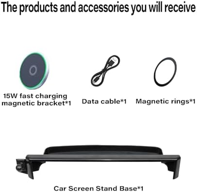 Revolutionize Your Driving Experience with the Premium Car Phone Holder for 2023-2025 Toyota Sequoia & 2022-2025 Toyota Tundra – Seamless 14-Inch Touchscreen Integration, 15 W Fast Wireless Charging, and Hands-Free Navigation for Ultimate Connectivity and Safety on the Road