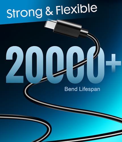 Elevate Your Charging Game: 2 Pack 6.6 FT 2-in-1 USB C to Lightning & USB C Charger Cable for Fast, Versatile Power Delivery – Perfectly Compatible with i Phone 15, 14, 13, 12, 11 Pro Max Mini, i Pad, i Pod, Samsung & Google Devices – Durable, Long-Lasting Design in Sleek Black Finish