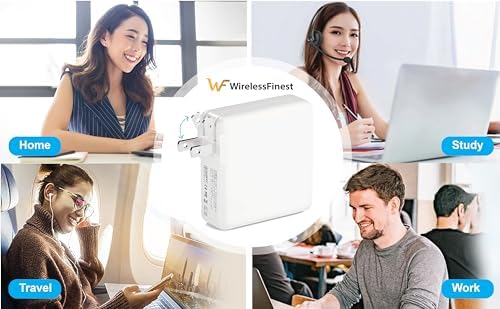 Turbo Charge Your Devices with the 118 W USB-C Power Adapter for Mac Book Pro/Air – 2023/2022 Compatible with Retina M1/M2 and i Pad Pro – Dual High-Power Charging Cables Included – PD 3.0 Technology for Unmatched Speed and Safety – Recharge Mac Book Pro 16” in Just 1 Hour 35 Minutes and 14” to 50% in 30 Minutes – Advanced Overheat and Short Circuit Protection for Worry-Free Use – Ideal for Travel and On-the-Go Charging – CE/FCC/ROHS/UL Certified for Ultimate Reliability – Enjoy a 30-Day Money-Back Guarantee and 12-Month Warranty – Elevate Your Charging Experience Today!