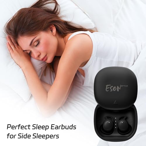 Discover Unmatched Comfort with Bluetooth 5.4 Invisible Sleep Headphones – Perfectly Designed for Side Sleepers, Featuring Advanced Noise Blocking, IPX6 Waterproof Durability, and Lightweight Mini Earbuds Ideal for Sleep, Meditation, and Active Workouts – Elevate Your Relaxation Experience Today!