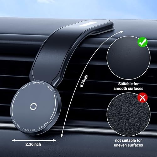 Revolutionary 15 W Magnetic Car Mount Charger – Premium Aluminum Alloy, Foldable Design for i Phone 16/15/14/13/12 Series – Unmatched Fast Wireless Charging & Effortless Dashboard/Windshield Installation for Modern Drivers