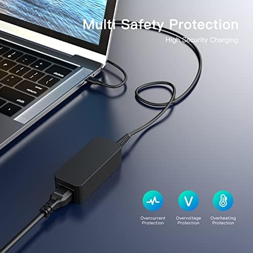 Ultra-Fast 45 W USB-C Charger for Lenovo Think Pad X1 Series – Certified Safety & Enhanced Compatibility for Carbon, Tablet, Yoga Models – 30-Day Return & 12-Month Exchange Warranty – 24/7 Email Support Available