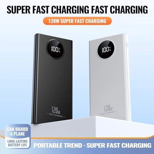 Ultra-Fast Charging 20000 m Ah Portable Power Bank | PD 20 W Quick Charge with Stylish LCD Display | Universal Compatibility for i Phone 16/15/14/13 Pro, Samsung Galaxy, Google Pixel & More | Sleek Mirror Finish for Scratch Resistance | Lightweight, Airline-Friendly Design for Travel | Charge Up to 3 Devices Simultaneously with Multiple Outputs | High-Brightness LED Indicator for Battery Status | Perfect for On-the-Go Power Needs and Daily Use