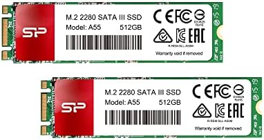 Elevate Your Computing with Silicon Power 512 GB A55 M.2 SATA III SSD – Ultra-Fast Storage for Gamers and Creators, Unmatched Compatibility & Performance Boost for Any Device