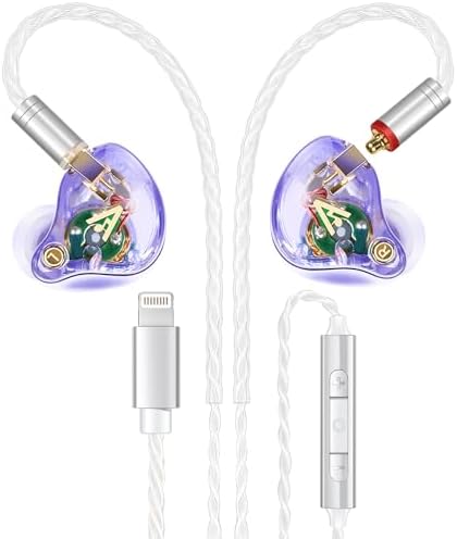 Unleash Exceptional Sound Quality with Vibes 202 MC USB-C Wired Earbuds: Premium Hi-Fi Audio, Advanced Noise Isolation, Ergonomic Comfort for i Phone 15/16 – Built-In Microphone for Effortless Communication & Durable Silver-Plated Cable – Includes Portable Case for On-the-Go Convenience
