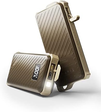 Rugged Waterproof Power Bank by imuto – 20000 m Ah High-Capacity Portable Charger with 65 W Fast USB-C PD 3.0 for i Phone, Tablets & Laptops – Ideal for Hiking, Camping & Outdoor Adventures – Superior Durability and Enhanced Device Compatibility