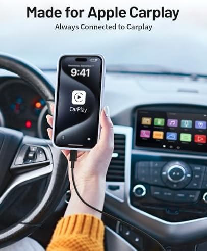 Enhance Your Driving Experience with the 3-Pack MFi Certified Car Play Cable for i Phone 15/16 Series – 6 FT Fast Charging & Durable USB-C Connection for Effortless Navigation and Hands-Free Communication