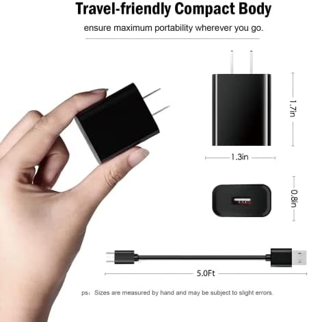 High-Speed 5 V USB Charger for Roku Voice Remote Pro – Reliable Replacement Power Cord for Uninterrupted Streaming Experience, Compatible with Rechargeable Roku Remotes, Lightweight & Durable Accessory for Home and Travel Use