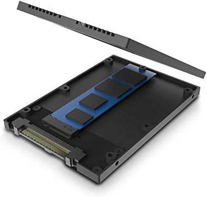 Transform Your M.2 NVMe SSD into High-Performance U.2 Storage with Vantec’s Multi-Size SSD Adapter – Plug-and-Play, Hot-Swappable, and Compatible with 2230/2242/2260/2280 Formats – Ideal for Gamers, Professionals, and Data-Intensive Applications – Durable Black Design for Enhanced Reliability and Speed
