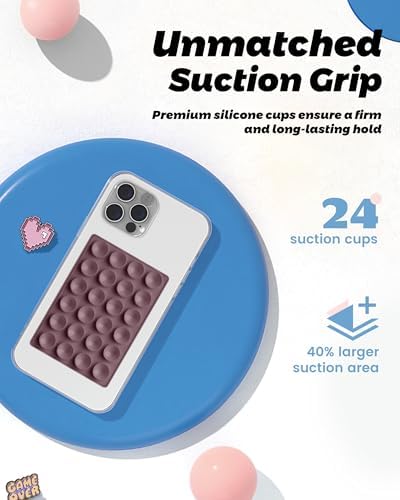 Innovative Magnetic Phone Holder – Chic Brown Octopus Cup Buddy for Effortless Hands-Free Selfies & Streaming – Perfect Stocking Stuffer for Adults – Secure Grip Technology for Daily Use & Travel – Fully Compatible with All Smartphone Models – Transform Your Mobile Experience