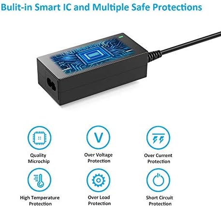 Universal 90 W Laptop Charger with Versatile Compatibility – Fast Charging for Dell, HP, Lenovo, Acer, and More – Ideal Power Supply for Notebooks and Chromebooks – Includes Multiple High-Quality Tips and 24-Month Warranty – Enhanced Performance and Reliability for Your Everyday Needs