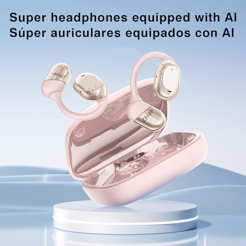 ZIHNIC Wireless AI Translation Earbuds – 4-Mode Real-Time Language Interpretation, Ergonomic Comfort Fit for Extended Use, IPX5 Waterproof Protection, Bluetooth 5.0 for i OS & Android – Perfect for Global Travelers and Professionals – Superior Sound Quality and Versatile Connectivity