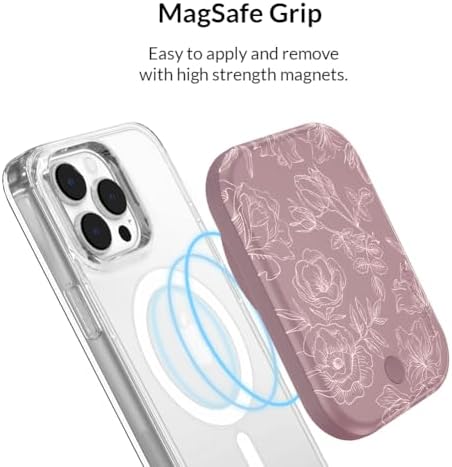 Stylish Hot Pink Leopard VELVET CAVIAR Magnetic Power Bank – Mag Safe Compatible Slim Charger for i Phone 12, 13, 14, 15 – Fast 5000 m Ah Portable Battery Pack with USB-C for Effortless Charging on the Go