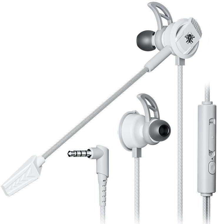 Unleash Superior Audio Performance with RX3 Pro Cyberpunk Wired Gaming Earphones – High-Fidelity 3.5 mm Noise-Cancelling Headset with Detachable Microphone for PS5 & Xbox – Ergonomically Designed for Comfort & Enhanced Focus – Durable Metal Build for Prolonged Use – Perfect for Gamers Seeking Unmatched Immersion and Precision Sound Quality