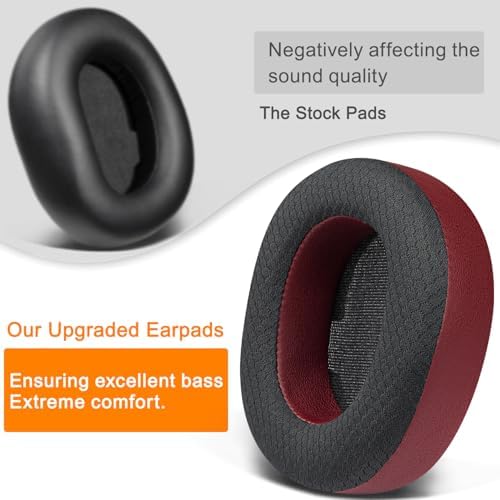 Ultimate Comfort Upgrade: SOULWIT High-Density Mesh Replacement Earpads for Steelseries Arctis Nova Pro Wireless Headphones – Enhanced Noise Isolation Foam Cushions for Immersive Sound Quality – Sleek Black Design