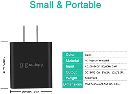 Franklin T10 Mobile Hotspot USB-C Wall Charger – UL Listed Fast Charging Power Adapter for 4 G LTE Connectivity – Reliable, Lightweight & Durable Power Supply for On-the-Go Use – Optimal Compatibility for Uninterrupted Internet Access