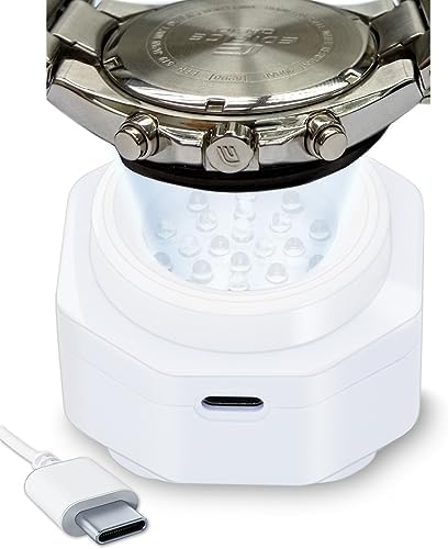 Eco-Friendly Type-C Solar Watch Charger – Sleek Silver Portable Battery Pack for Active Lifestyles – Universal Compatibility & UV-Free Protection for Outdoor Enthusiasts