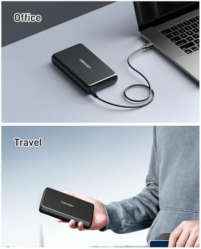 High-Power 100 W Portable Charger – 30000 m Ah Universal Battery Pack with USB-C PD Fast Charging for Laptops, Tablets, and Smartphones – Ideal for Dell, Mac Book, HP, Asus, Lenovo, Steam Deck, Switch, i Phone, Galaxy, and i Pad – Ultimate Travel Companion with Enhanced Efficiency
