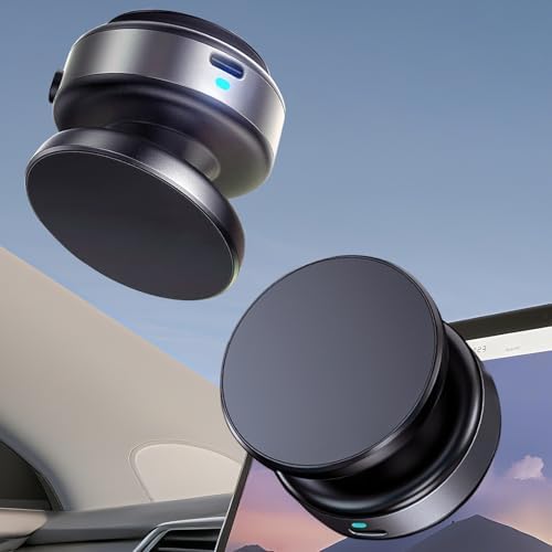 Revolutionize Your Car Experience with the 360° Adjustable Anti-Shake Electric Suction Cup Phone Mount – Perfect for Mag Safe i Phone 16, 16 Pro Max, 15, 14, and 13 – Hands-Free Vlogging and Travel Essential with Superior Stability and Magnetic Grip