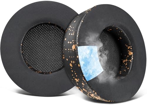Upgrade Your Gaming Experience with SOULWIT Cooling Gel Ear Pads for Corsair Virtuoso RGB Wireless XT SE – Premium Noise Isolation Cushions for Enhanced Comfort and Performance, Ergonomically Designed for Long Sessions, Easy Installation, Sleek Black Finish