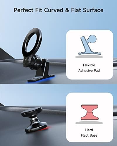 Revolutionary Mag-Safe Car Phone Mount for i Phone 15/14/13/12 Mini – Ultimate Dual Dash & Air Vent Magnetic Holder for Enhanced Stability and Safety – Seamless Installation, Elegant Design, and Unmatched Grip for Hands-Free Navigation and Connectivity