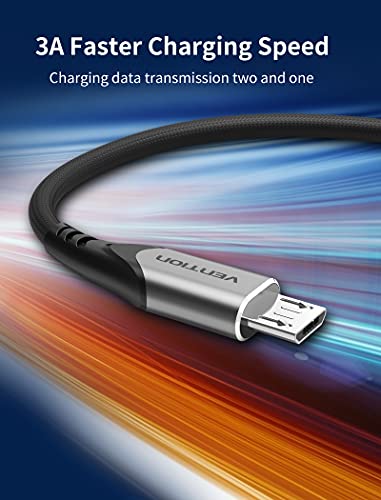 ULTIMATE 3 FT USB C to USB A Charging Cable – PD 100 W Fast Charge for Kindle & Android Devices – Versatile Multi-Device Compatibility with High-Speed Data Transfer – Durable & Portable Design for Everyday Use