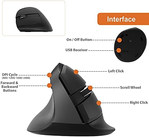 Discover Unmatched Comfort with the J-Tech Digital Ergonomic Left Hand Mouse – Wireless & Adjustable DPI for Enhanced Precision, Perfect for Windows & Mac Users! Experience the ultimate in ergonomic design tailored specifically for left-handed individuals. This wireless mouse features a clutter-free 2.4 GHz nano transceiver, ensuring seamless connectivity and mobility. Enjoy customizable sensitivity with adjustable DPI settings of 800, 1200, 1600, and 2400, allowing you to tailor your mouse performance for any task—from casual browsing to intricate graphic design. Powered by a single AA battery, this mouse offers long-lasting operation without the hassle of frequent changes. Its innovative shape not only reduces wrist strain but promotes a healthier posture, making it ideal for extended use. Crafted from durable materials, the J-Tech Digital Ergonomic Left Hand Mouse guarantees reliability and ease of maintenance. Elevate your productivity and comfort today with a mouse designed to meet the unique needs of left-handed users!