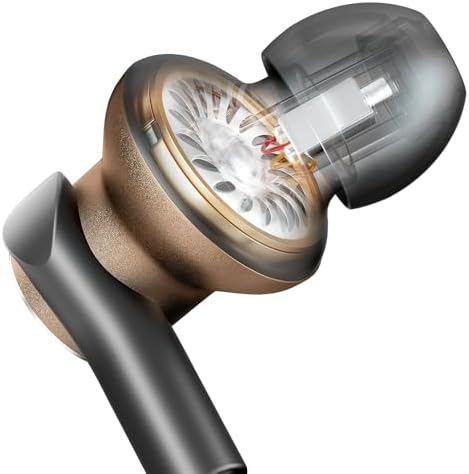 Transform Your Sound Journey with Superior In-Ear Wired Headphones – Deep Bass Noise-Cancelling Earbuds Featuring Universal USB C & 3.5 mm Connectivity, Integrated Microphone for Effortless Hands-Free Calling, Engineered for Comfort, Perfect for Audiophiles and Gamers Desiring Unmatched Audio Clarity and Engaging Listening Experiences