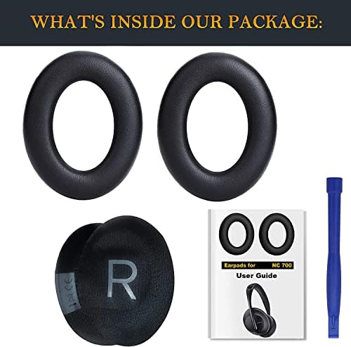 Upgrade Your Bose 700 Headphones with SOULWIT Luxurious Replacement Earpads – Premium Protein Leather & High-Density Foam for Optimal Noise Isolation and Comfort – Stylish Purple-Black Design Perfect for Audiophiles & Casual Listeners