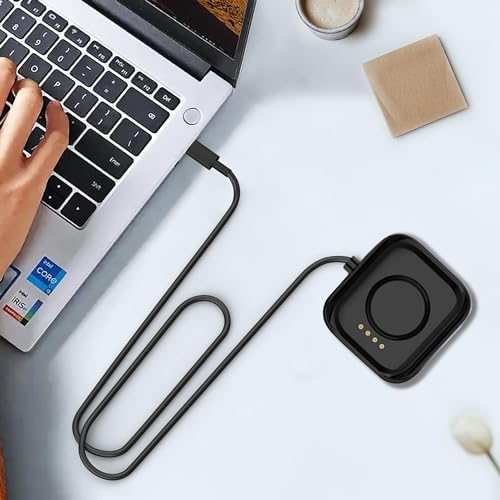 Dual-Pack Lamshaw USB Charging Dock for One Plus Watch 2 & 2 R – Ultra-Fast Charging Stations in Stylish Black & White – Perfectly Engineered for Smartwatch Users Seeking Portability and Reliability