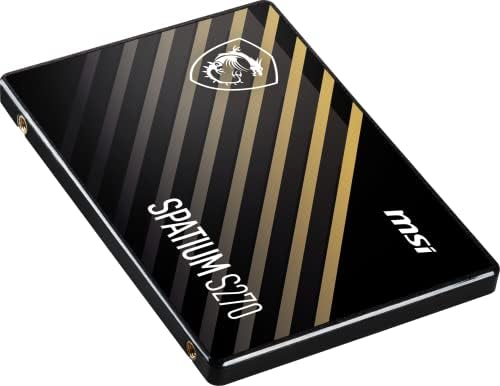 MSI SPATIUM S270 240 GB SATA 2.5″ SSD – Unleash High-Speed Storage for Enhanced Performance and Reliability
