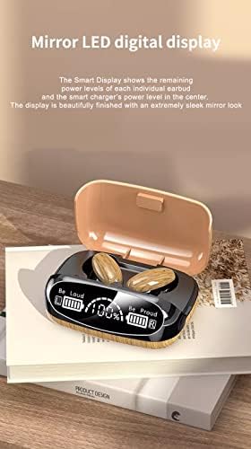 Acuvar Bluetooth 5.2 In-Ear Wireless Earbuds – Stylish Purple Finish with IPX6 Waterproof Protection, Touch Control for Effortless Operation, Built-In Microphone for Hands-Free Calling, USB-C Charging Case for Extended Battery Life – Premium Sound for Active Lifestyles and Seamless Connectivity