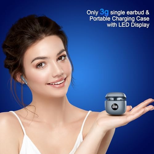 Elevate Your Audio Experience with Jxrev Wireless Earbuds: Advanced Bluetooth 5.4 Connectivity, Exceptional Active Noise Cancellation, and 40-Hour Battery Life – Perfect In-Ear Companion for Audiophiles and Busy Professionals Seeking Unmatched Sound Quality and Comfort