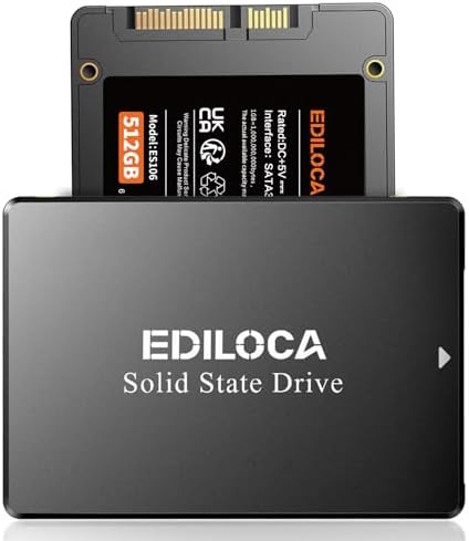 Transform Your PC Performance with the 128 GB SATA III SSD – High-Speed Internal Solid State Drive Featuring 500 MB/s Read Speed, Shock-Resistant Durability, and Advanced 3 D TLC NAND Technology for Reliable Data Storage and Enhanced System Responsiveness