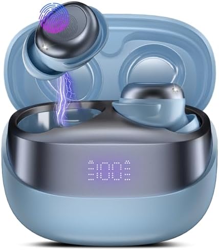 Ultra-Comfort Sleep Earbuds with Advanced Bluetooth 5.4 – Perfectly Designed for Side Sleepers, 47 Hours of Uninterrupted Playtime, Ideal for Meditation, Travel, and Relaxation, Premium Sound Quality & Ergonomic Fit for Ultimate Comfort