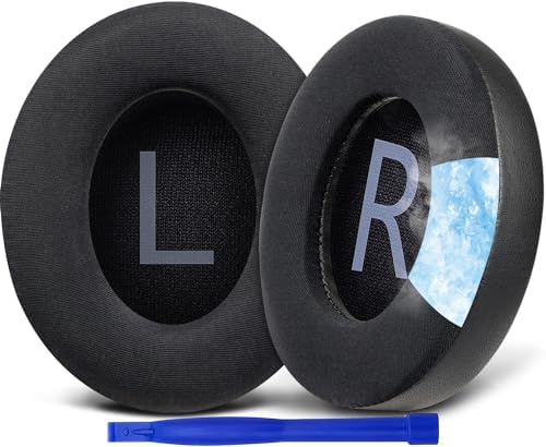 Transform Your Bose 700 Wireless Headphones with SOULWIT Cooling Gel Earpads – Ultra-Soft Ice Silk Fabric for Breathable Comfort, High-Density Noise-Cancelling Foam for Superior Sound Isolation, Easy Installation & Elegant White Design – Elevate Your Audio Experience Today!